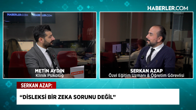 Serkan Azap: Disleksi zeka sorunu değil