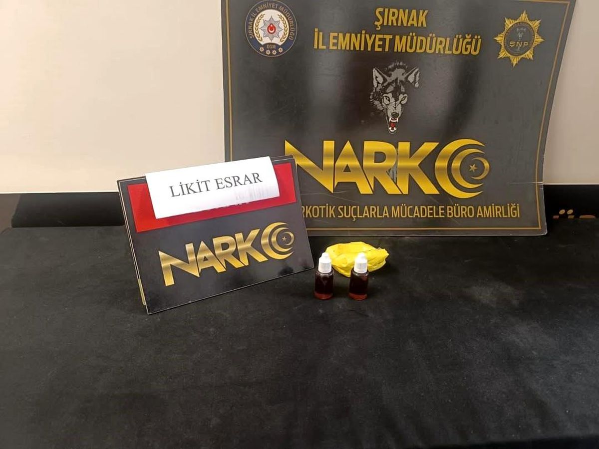Şırnak\'ta Uyuşturucu Operasyonu