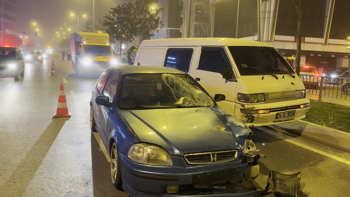 Ümraniye\'de otomobilin çarptığı yaya hayatını kaybetti