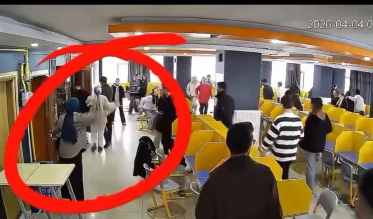 Tuşba\'da Deprem Anı Panik Yarattı