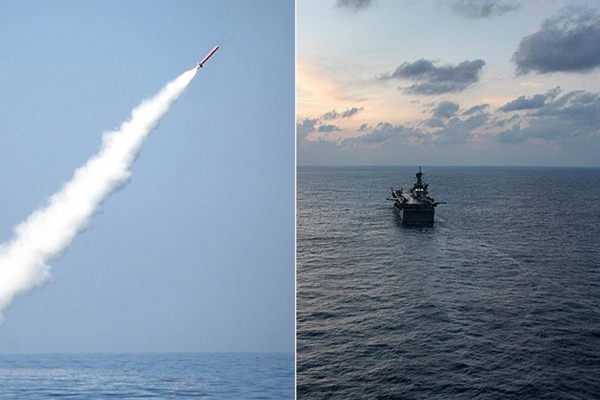 ABD\'nin 5 bin kişilik hücum gemisi hedef alındı! Geri çekildiler