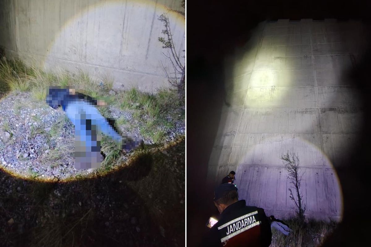 Artvin\'de 70 metrelik duvardan düşen kişi hayatını kaybetti