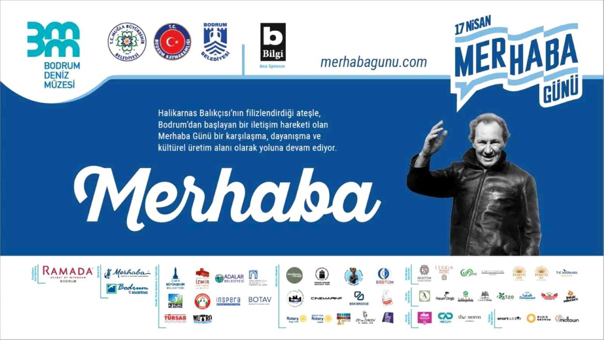 Bodrum\'dan Türkiye\'ye yayılan "Merhaba Günü"