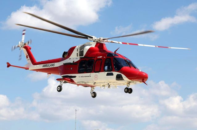GÖKBEY Hava Ambulansı Yolda