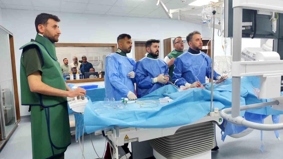 Kahta Hastanesi\'nde İlk Anjiyo Başarıyla Gerçekleştirildi