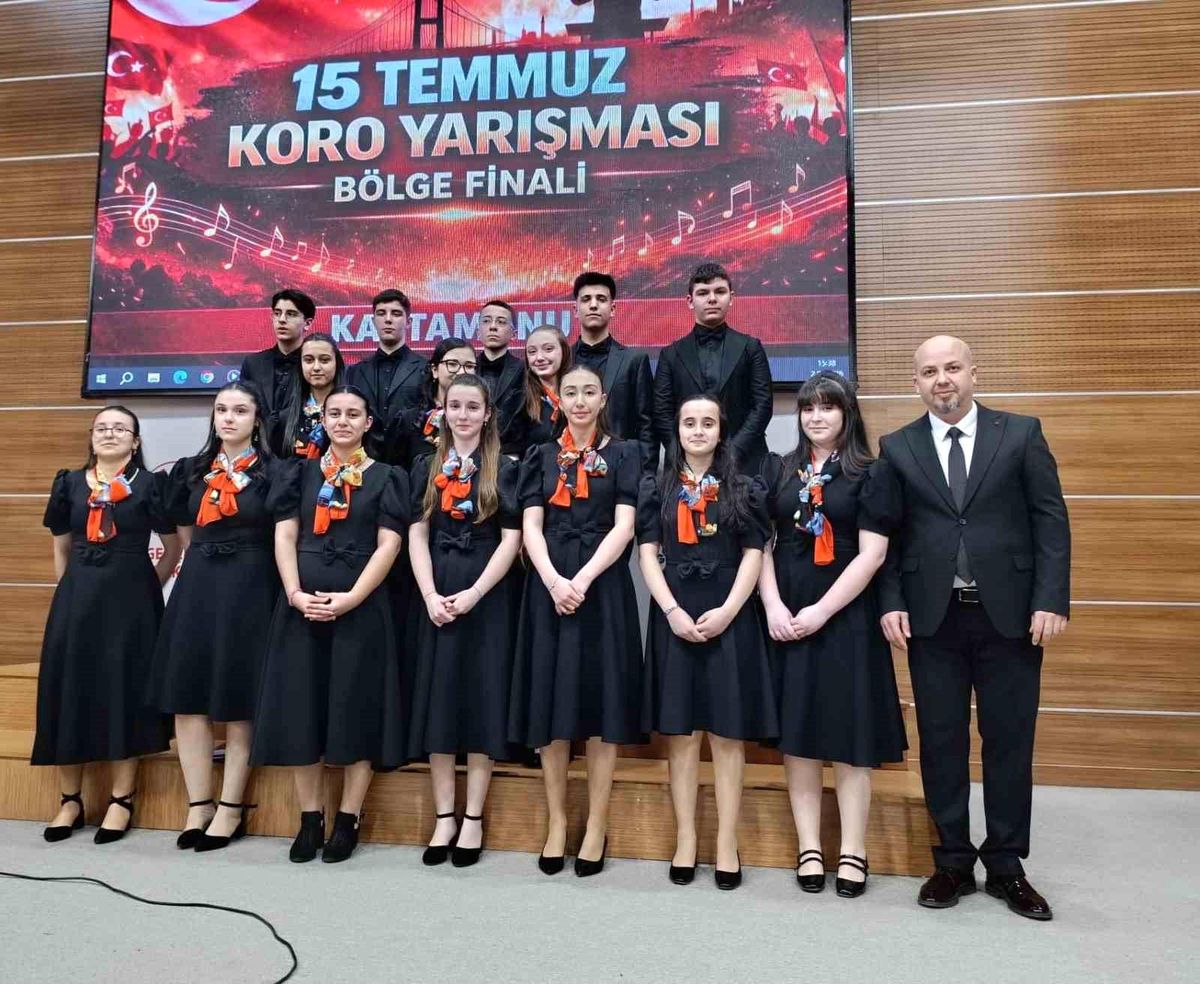Kastamonu Mustafa Kaya Anadolu Lisesi, Koro Yarışmasında Birinci Oldu