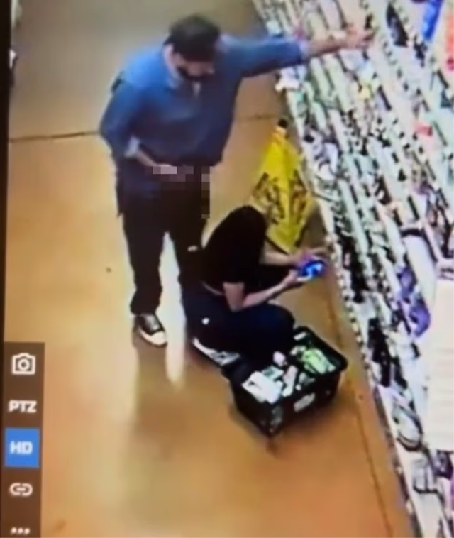 Markette iğrenç olay! Genç kadına cinsel organını gösterip taciz etti