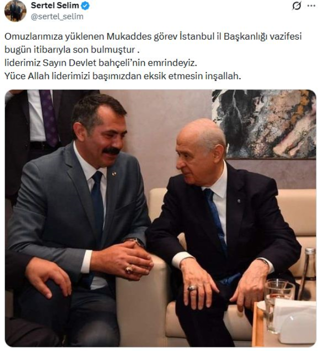 MHP İstanbul İl Başkanlığı görevine Volkan Yılmaz atandı