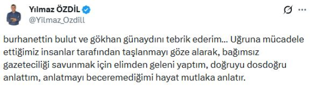 Yılmaz Özdil, Sözcü TV’den istifa etti