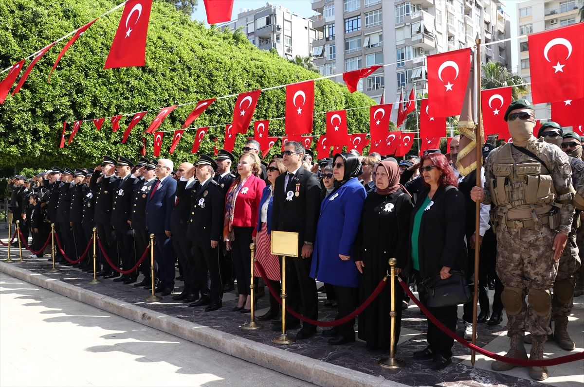 Adana, Hatay ve Osmaniye\'de Türk Polis Teşkilatının 181. kuruluş yıl dönümü kutlandı