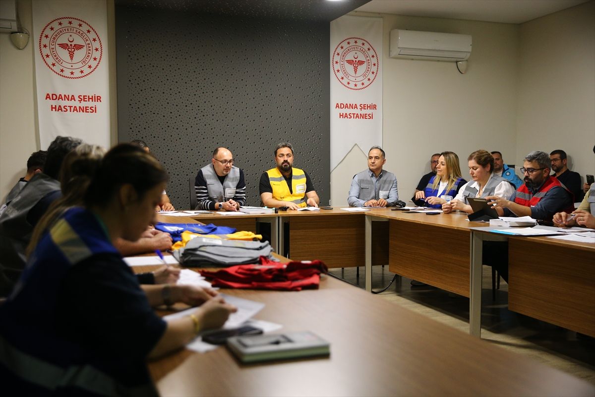 Adana Hastanesi\'nde KBRN Tatbikatı Gerçekleştirildi