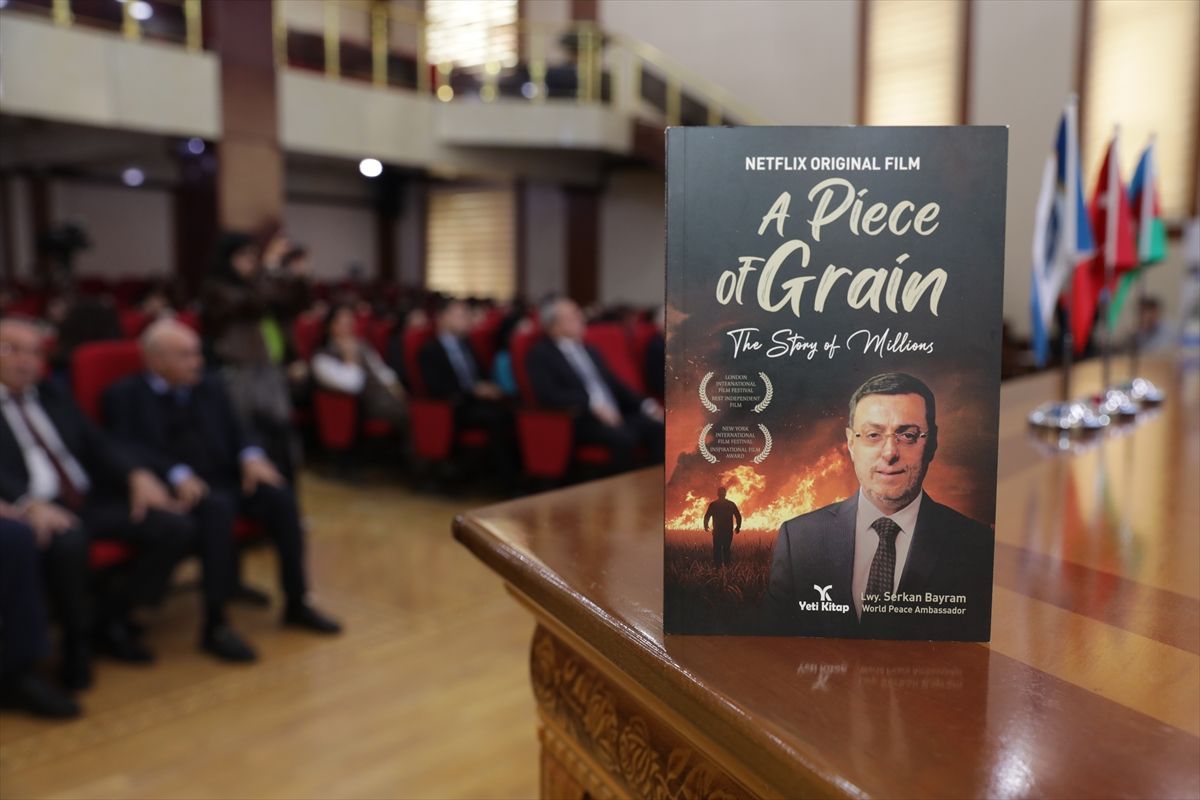 Serkan Bayram, \'Buğday Tanesi\'ni Azerbaycan\'da Tanıttı