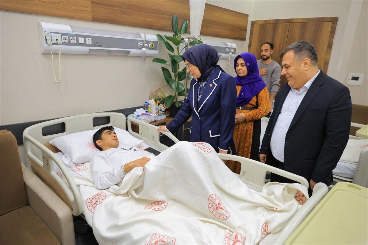 Yazmacı\'dan Yaralı Öğrencilere Ziyaret