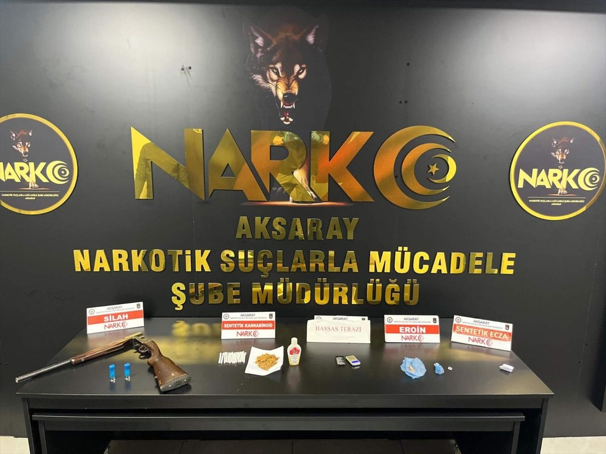 Aksaray\'da Uyuşturucu Operasyonu: 19 Tutuklama
