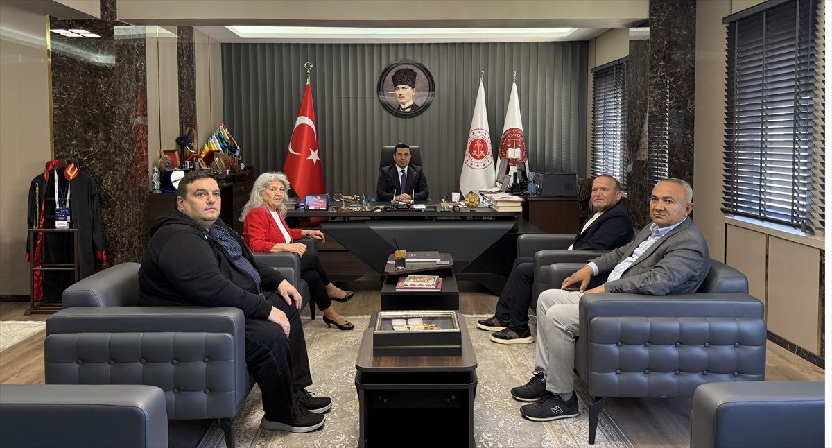 Gazeteciler Cemiyeti Başsavcıyı Ziyaret Etti
