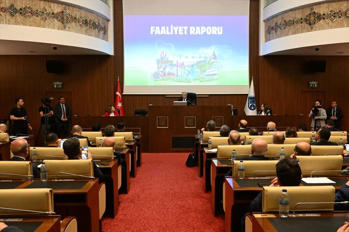 Mansur Yavaş, 2025 Faaliyet Raporunu Sundı