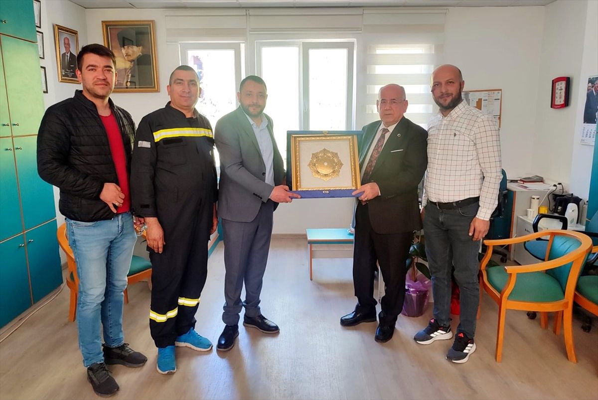 Hüseyin Ar, Beypazarı\'ndaki Oda Başkanlarını Ziyaret Etti