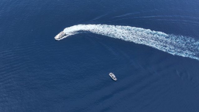 Antalya’da deniz polisleri karakol botlarıyla mavi sularda her daim teyakkuzda