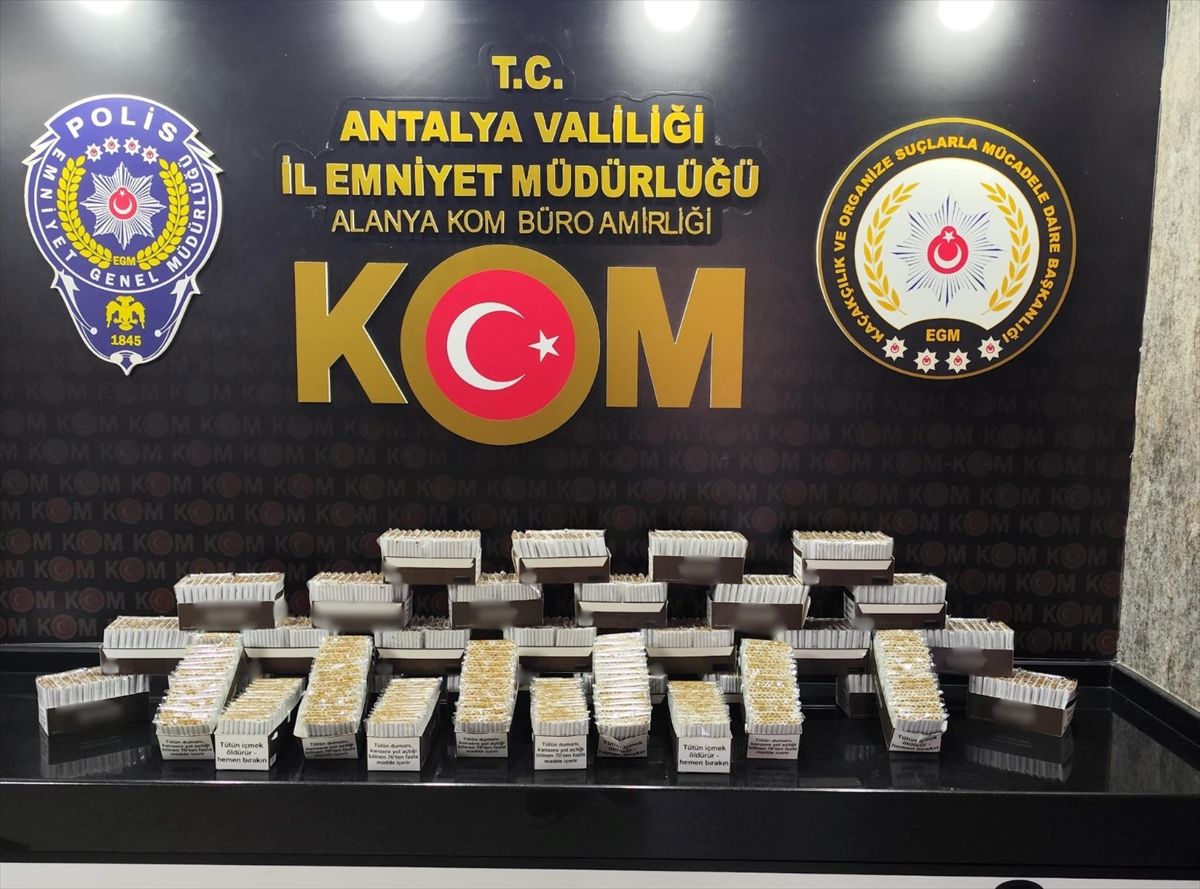 Antalya\'da Kaçakçılık Operasyonları