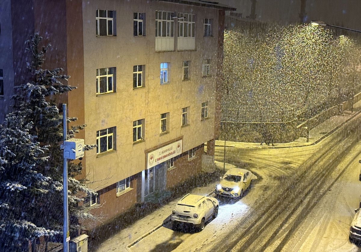 Ardahan ve Tunceli\'de Kar Yağışı