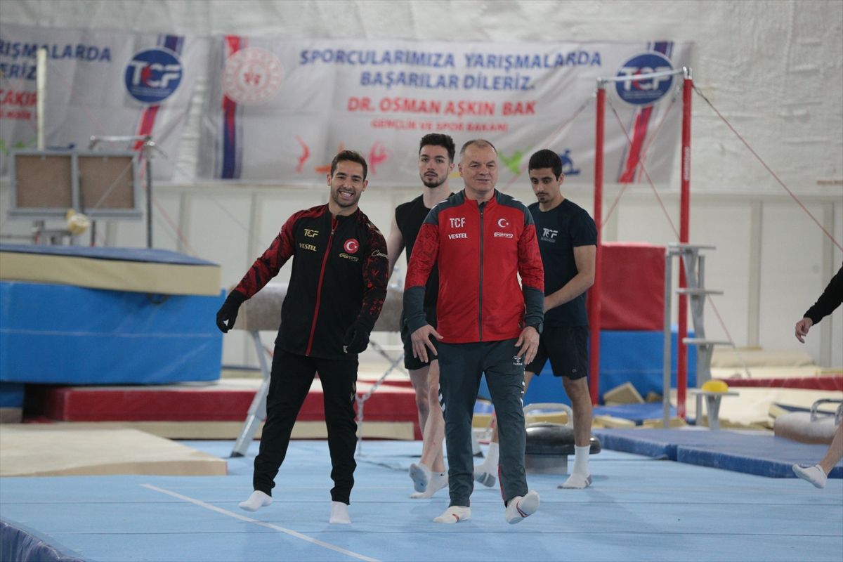 Cimnastik Milli Takımı Dünya Kupası Hazırlığında