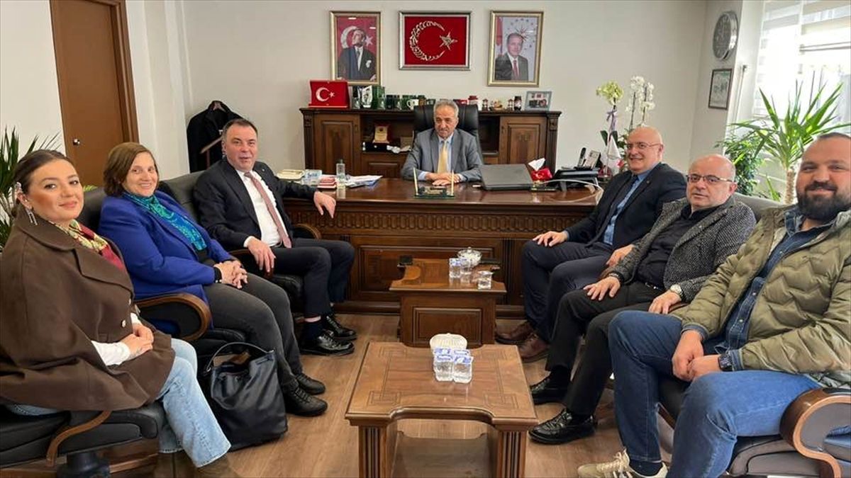 Yılmaz Boz\'a Hayırlı Olsun Ziyareti