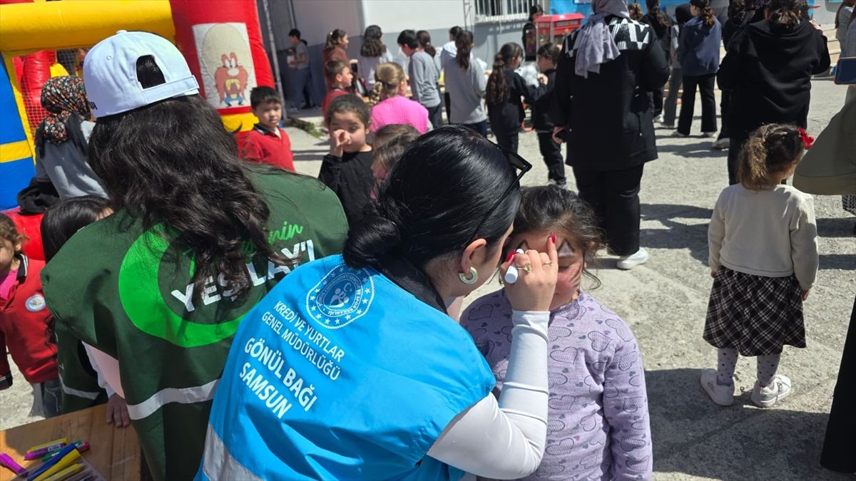 Asarcık\'ta Çocuk Şenliği Düzenlendi