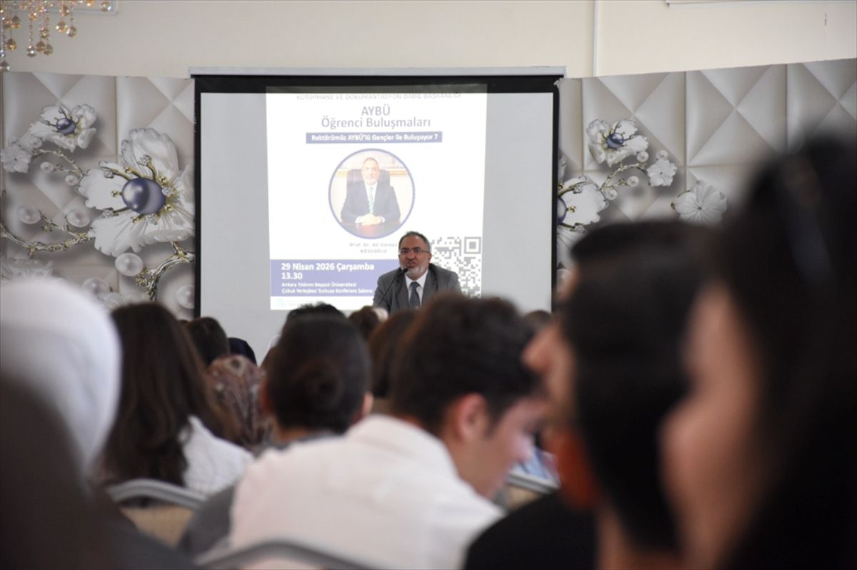 Rektör Köseoğlu Öğrencilerle Buluştu