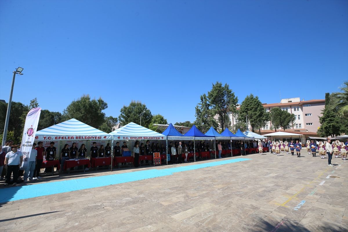 Aydın Fen Lisesi\'nde Bilim Fuarı