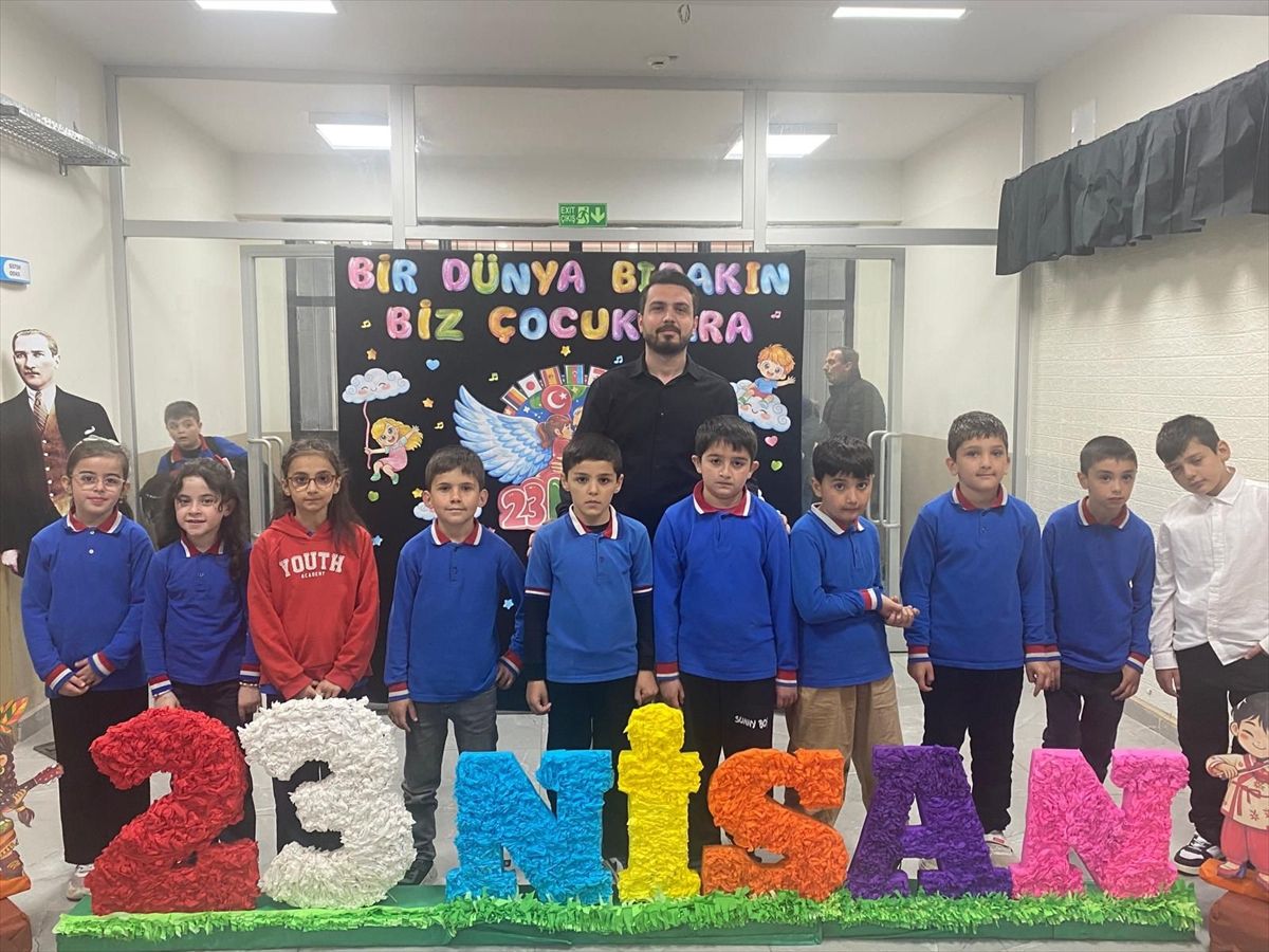 Eynel Köyü\'nde 23 Nisan Coşkusu