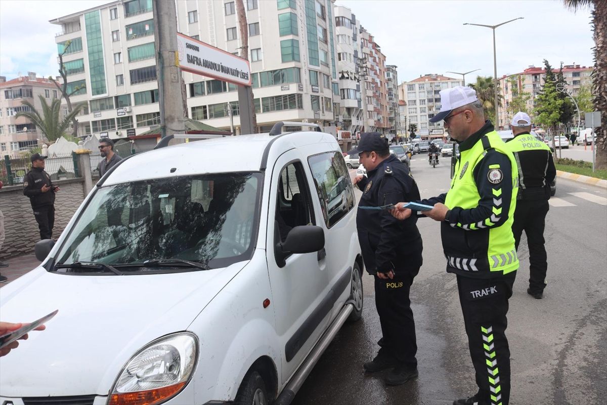 Bafra\'da Trafik Haftası Etkinlikleri