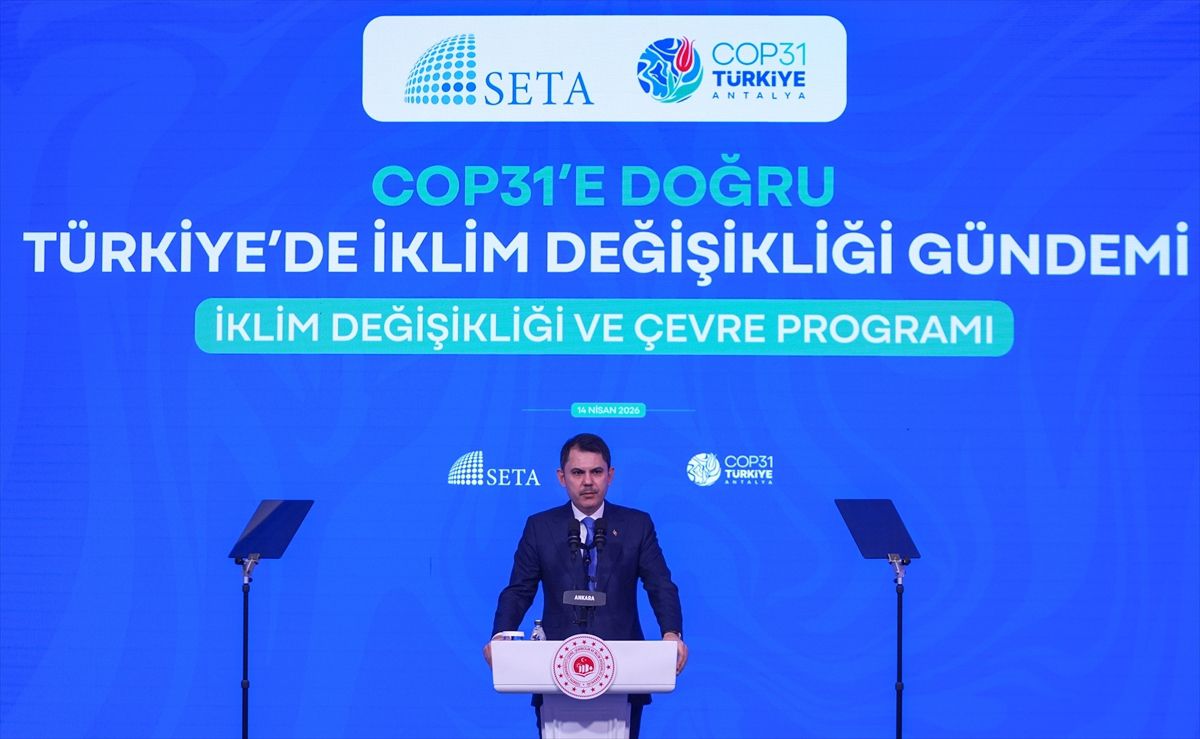 Bakan Kurum, "COP31\'e Doğru Türkiye\'de İklim Değişikliği Gündemi, İklim Değişikliği ve Çevre Programı"nda konuştu Açıklaması