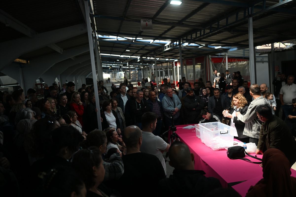 Edirne Balkan Pazarı Kura Çekimi Yapıldı