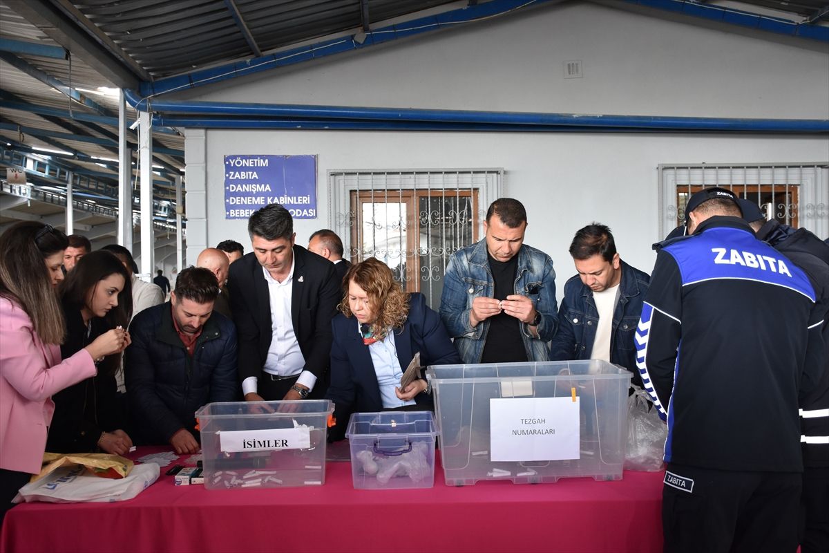 Balkan Pazarı\'ndaki Kura Süreci Tamamlandı