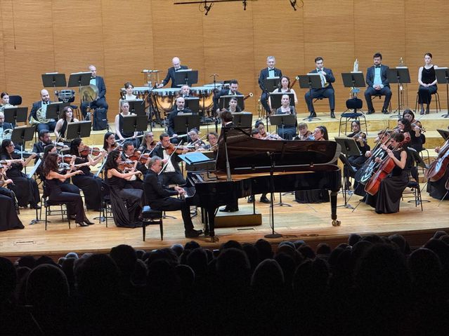 BBDSO Konserinde Alexei Volodin Rüzgarı