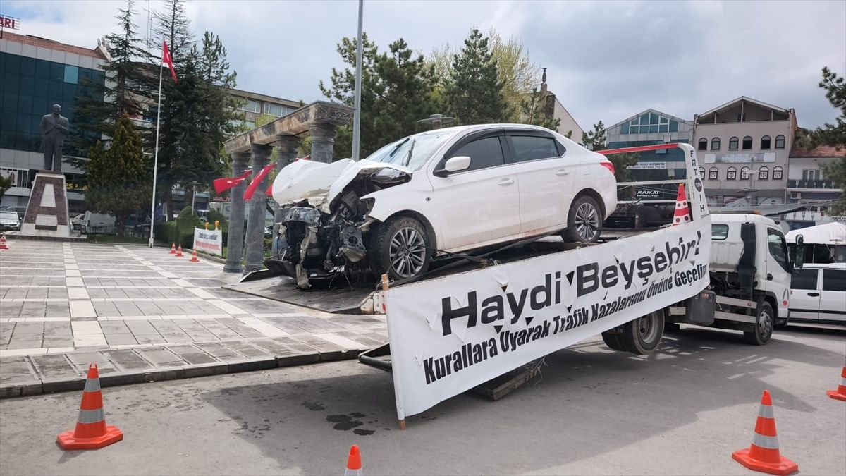 Beyşehir\'de Trafik Farkındalığı Etkinliği