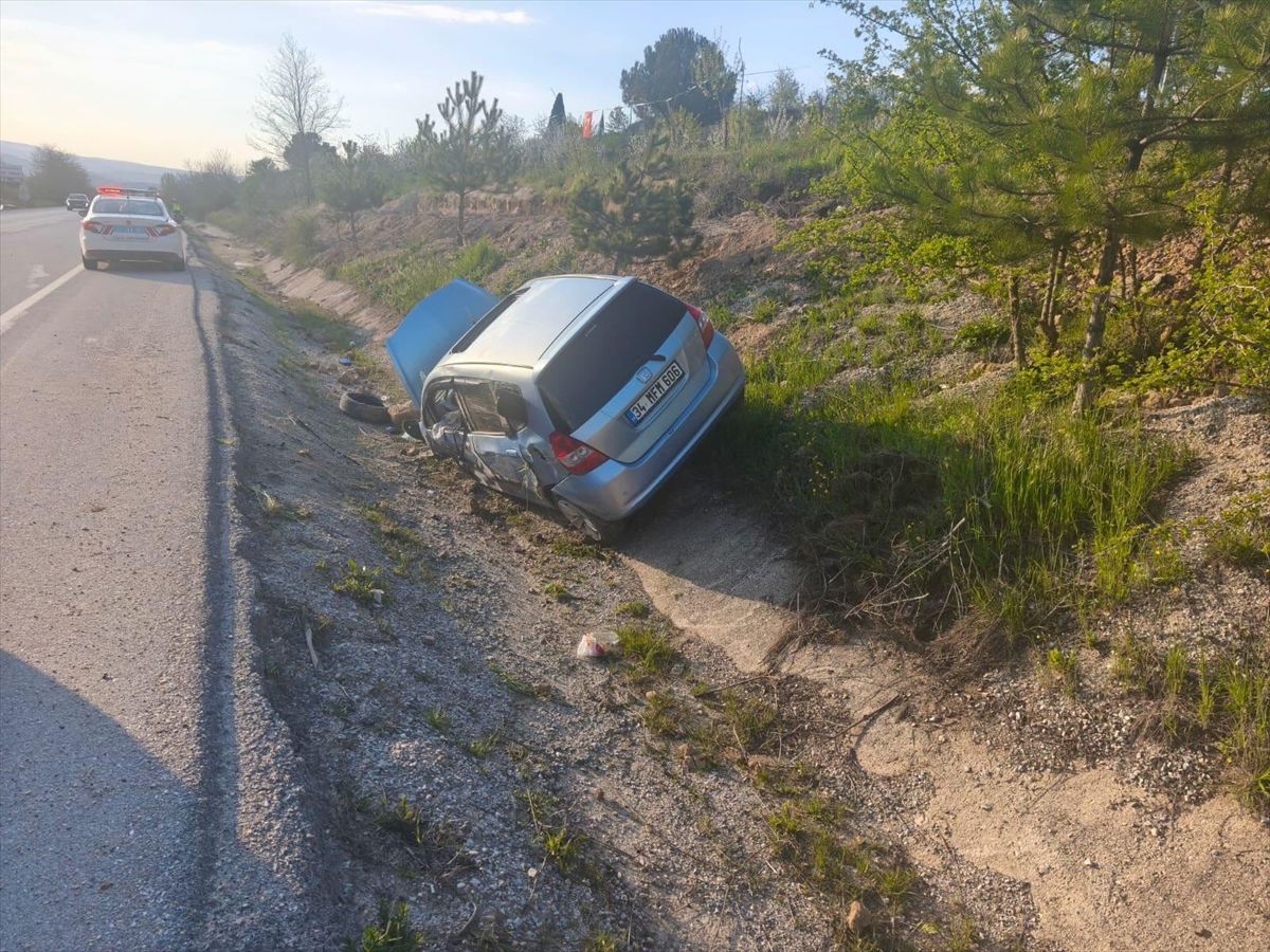 Söğüt\'te Trafik Kazası: 1 Yaralı