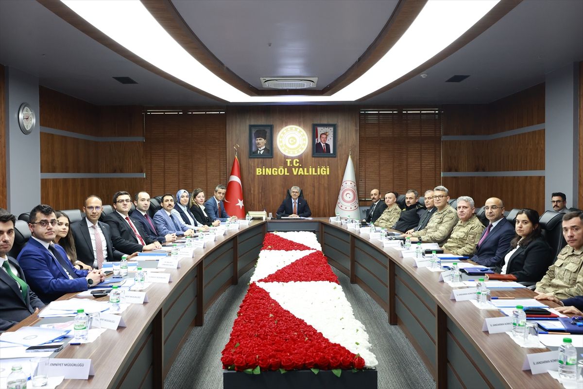 Bingöl\'de Güvenlik Toplantısı Yapıldı