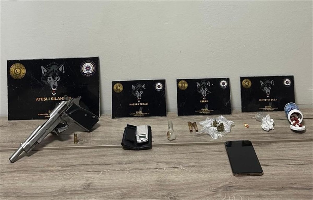 Bingöl\'de Uyuşturucu Operasyonu: 4 Tutuklama