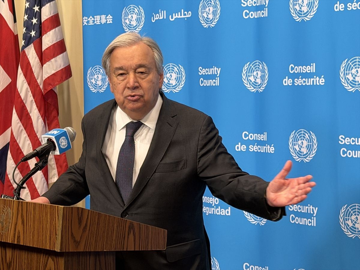 Guterres\'ten Müzakere Çağrısı