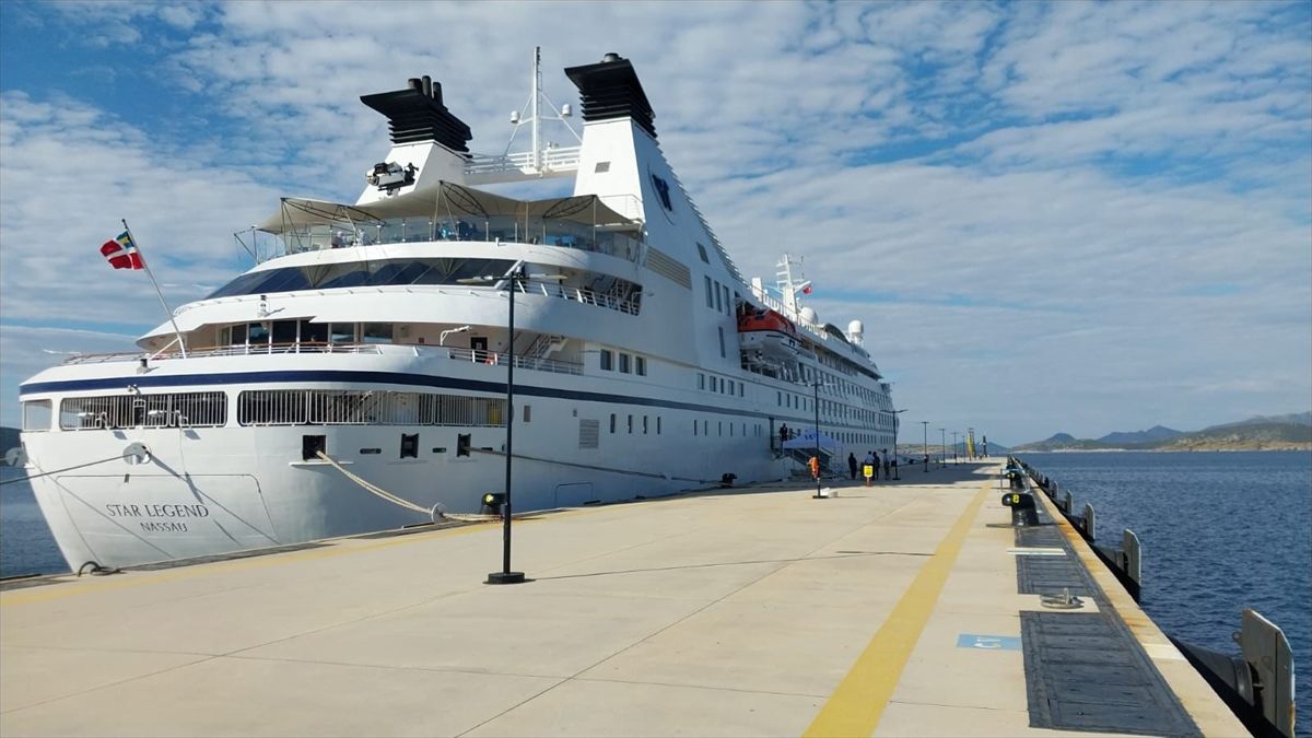 Bodrum\'a \'Star Legend\' Kruvaziyeri Geldi