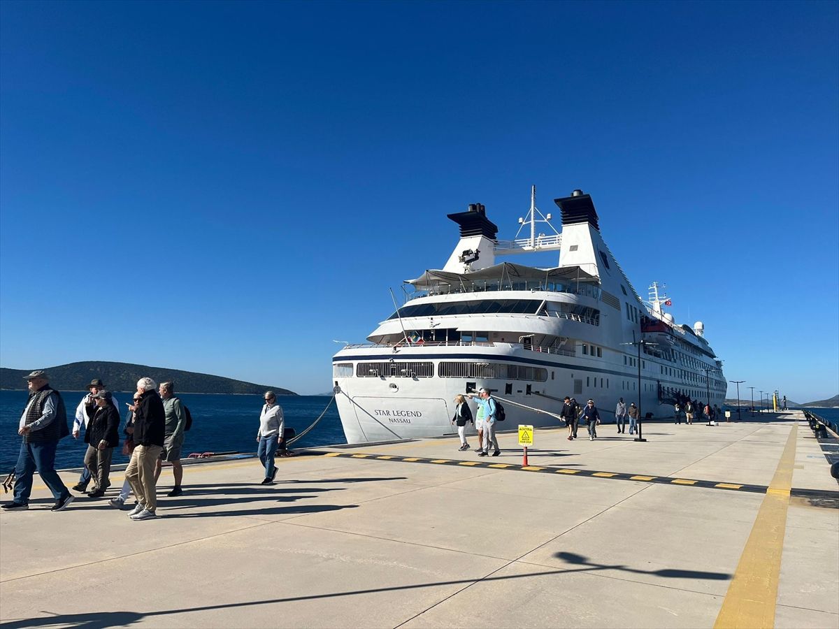 Bodrum\'a Kruvaziyer Ziyareti