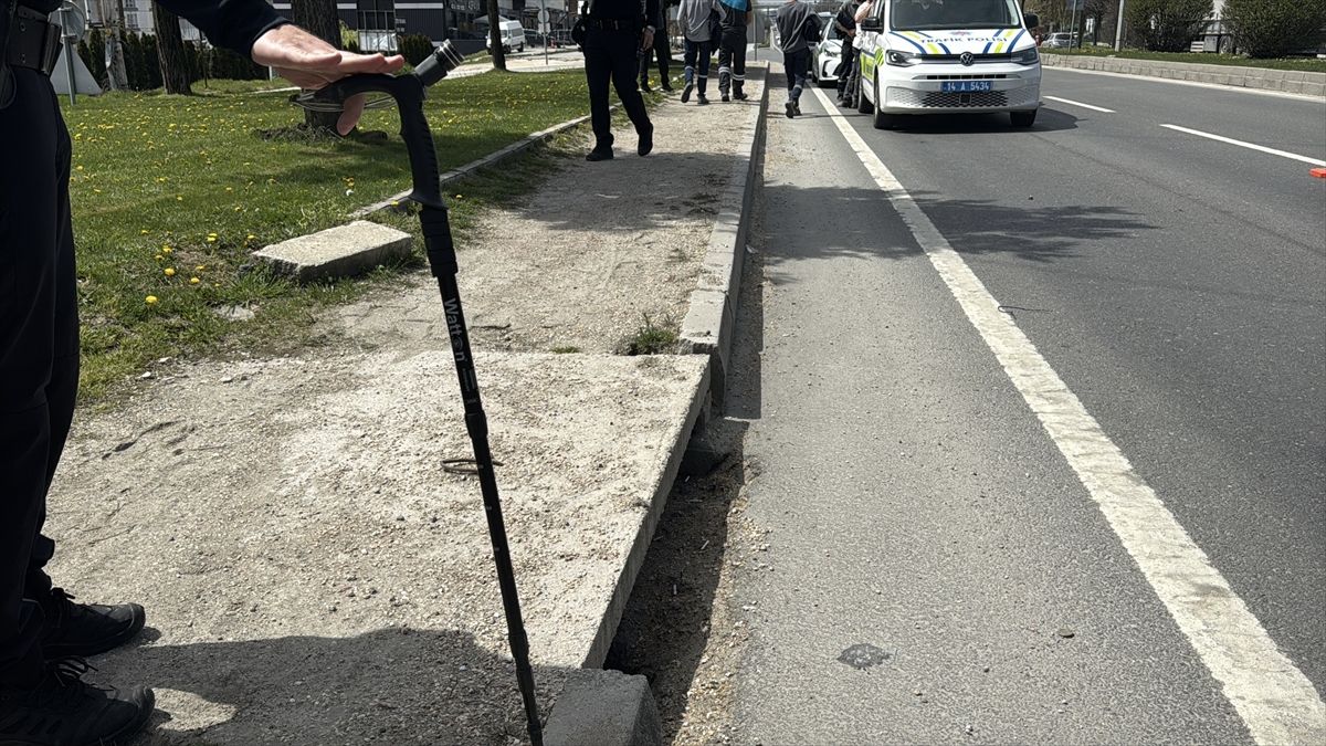 Bolu\'da Yaya Cipin Çarpmasıyla Ağır Yaralandı