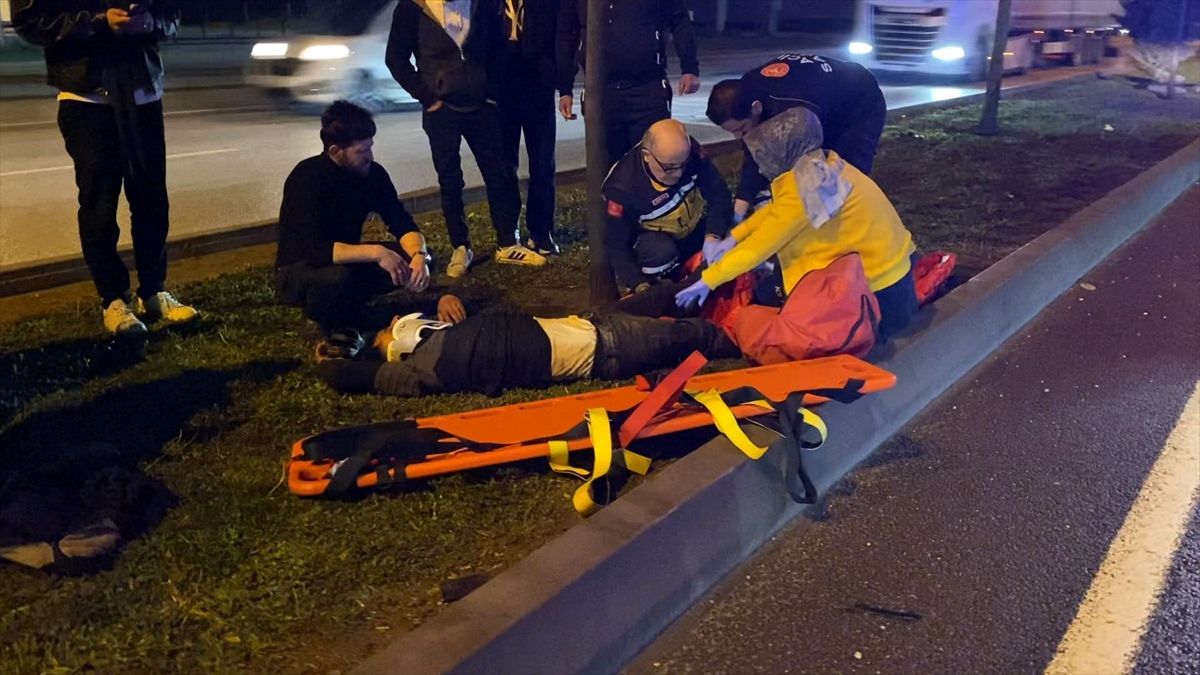 Yaya Otomobilin Çarpmasıyla Yaralandı