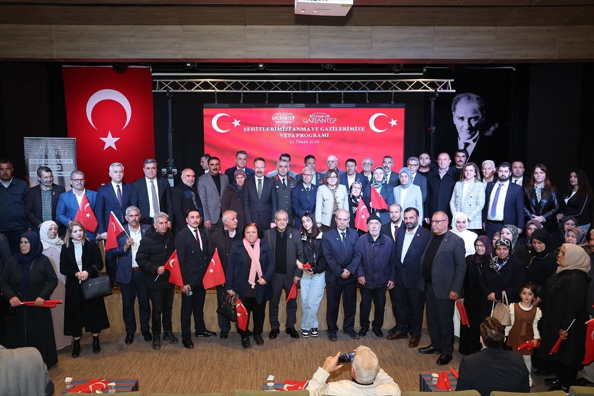 Büyükşehir Belediye Başkan Şahin, şehit aileleri ve gazilerle buluştu