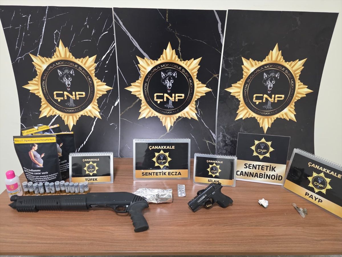 Çanakkale\'de Huzur Uygulaması: 5 Tutuklama