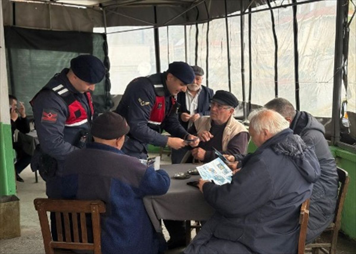 Çanakkale\'de Jandarma Bilgilendirme Turu