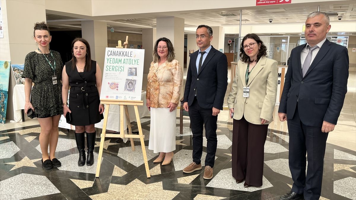 YEDAM Atölye Sergisi Çanakkale\'de Açıldı