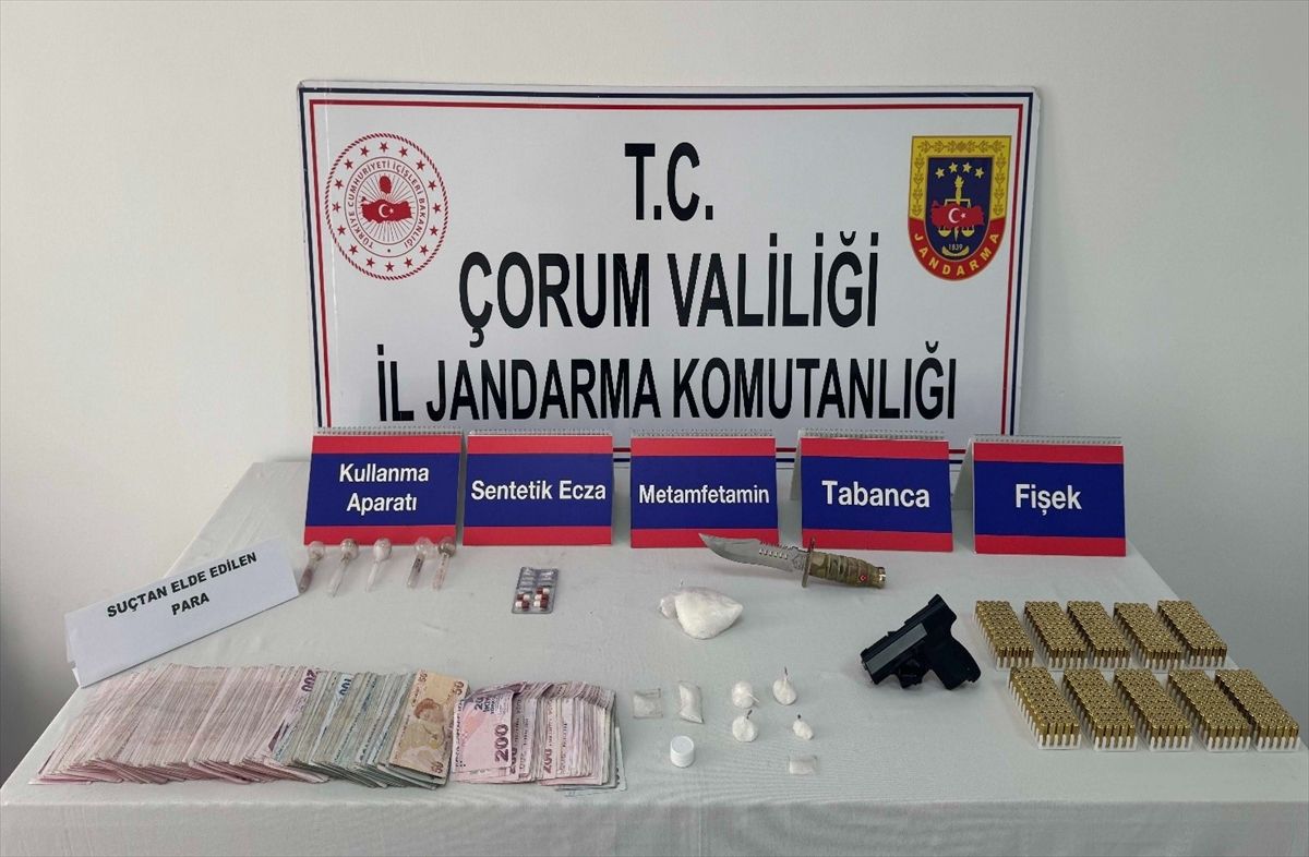 Çorum\'da Suç Örgütüne Operasyon: 6 Tutuklama