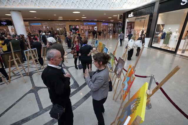 Uluslararası Plastik Sanatlar Sergisi Çorum’da Açıldı